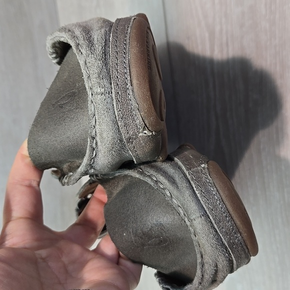 Olukai Men's Moloa Kohana Leather Gray Loafers Slip On Shoes Sz 11.5 - Picture 7 of 15